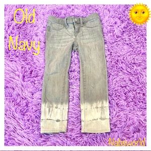 OLD NAVY GRAY DIP DYE BALLERINA JEANS/ JEGGINGS!
